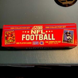 Score 1990 NFL COMPLETE SET mint
